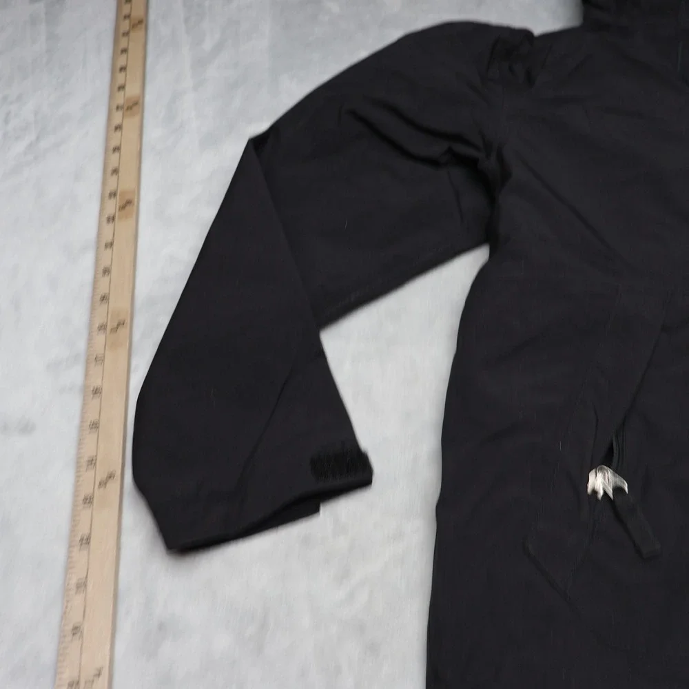 North Face Jacket Boy Medium 10/12 Black Vortex Triclimate Waterproof 3in1 Shell